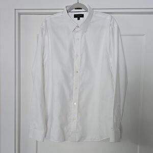 Classic White Men's Shirt